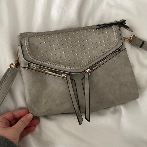 Gray Crossbody Purse - Picture 1 of 5